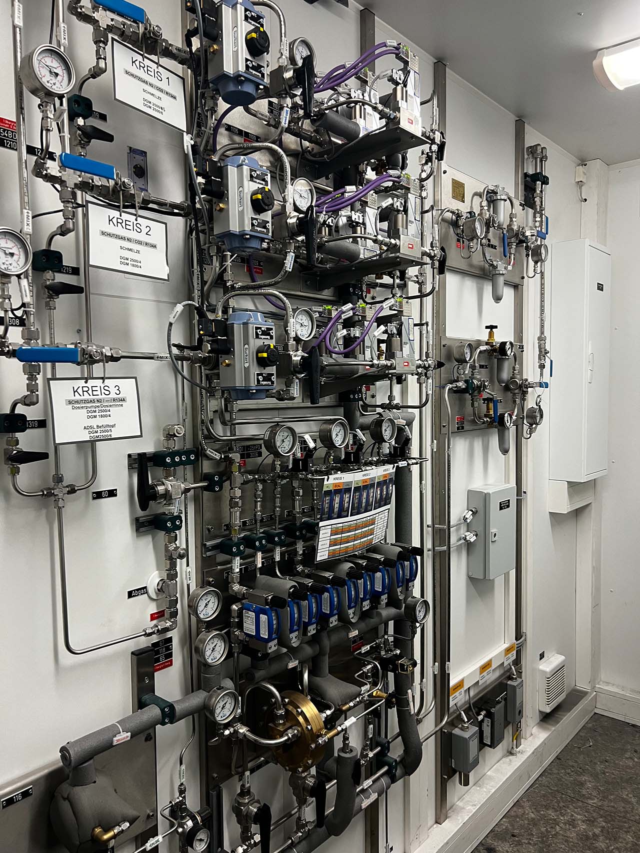 ASKI gaz karıştırma kabı ZU2211, kullanılmış